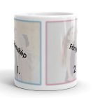 Fényképes bögre, két fényképpel