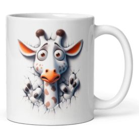 3D Zsiráf állatos bögre