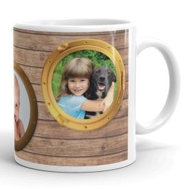 Fényképes bögre, három fényképpel