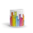 Színes macskák bögre