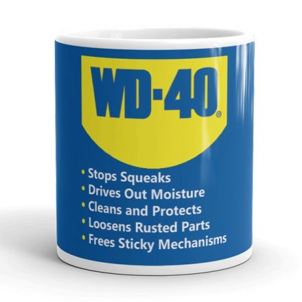 WD40 bögre