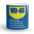 Klasszikus kék sárga wd-40 logó angol funkció feliratokkal letisztult és gyári hatású egyedi neves fehér bögre
