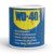 Kék sárga wd-40 logó angol feliratokkal és rozsdás koptatott mintával egyedi neves fehér bögre
