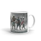 Assassin's Creed karakterek egyedi neves feliratos gamer 360 fokos mintás bögre