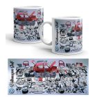 Volkswagen Golf autós bögre