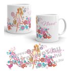 Névre szóló Barbis bögre