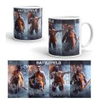Battlefield katonák egyedi neves feliratos gamer 360 fokos mintás bögre