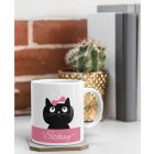 Névre szóló cicás bögre