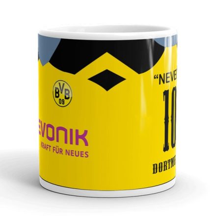 Nevesíthető Dortmund mez bögre 