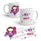 Névre szóló lányos bögre