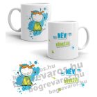 Névre szóló lányos bögre