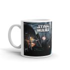 Star Wars űrcsata X-szárnyú vadászgép egyedi neves feliratos 360 fokos mintás bögre