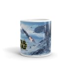 Star Wars Hoth csata AT-AT lépegető egyedi neves feliratos 360 fokos mintás bögre