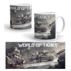 World of Tanks Tigris tank egyedi neves feliratos gamer 360 fokos mintás bögre