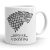 Trónok Harca Stark-ház Winter Is Coming rémfarkas mintás egyedi neves feliratos bögre