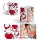 Szerelmes bögre, fényképes