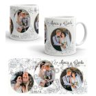 Fényképes bögre, 3 fényképes 