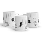 Cicás macskás bögre