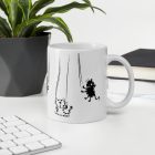 Cicás macskás bögre