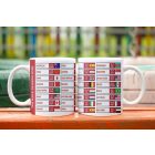 Forma 1 versenynaptár bögre 2026  