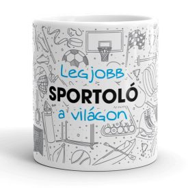 Legjobb Sportoló a Világon Bögre – Egyedi Ajándék Sportolóknak és Edzőknek