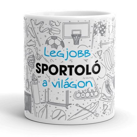 Legjobb Sportoló a Világon Bögre – Egyedi Ajándék Sportolóknak és Edzőknek