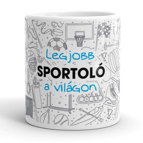 Legjobb Sportoló a világon bögre