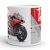 Vörös fehér ducati desmosedici gp verseny motor shell felirattal és ducati corse logóval egyedi neves mintás fehér bögre