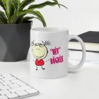 Egyedi névre írható lányos bögre