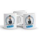 Legjobb RENDŐR bögre