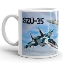 SZU-35 vadászgép  bögre