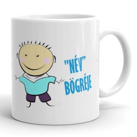 Egyedi névre írható fiús bögre