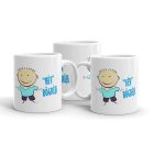 Egyedi névre írható fiús bögre