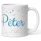 Aranyos nyuszis bögre saját névvel