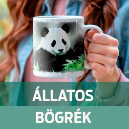 ÁLLATOS bögrék