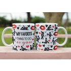 Te vagy a kedvencem bögre