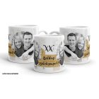 Születésnapi évszámos fényképes bögre 