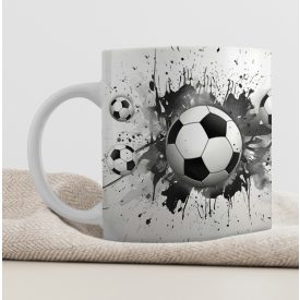 Névre szóló focis bögre