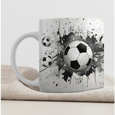 Névre szóló focis bögre