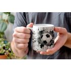 Névre szóló focis bögre