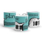 Gitár szerelmesei bögre