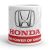 Honda logó the power of dreams felirattal piros sávos márvány mintás egyedi neves 360 fokos mintás bögre