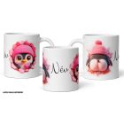 Pingvines bögre saját névvel 