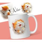 Cicás bögre saját névvel