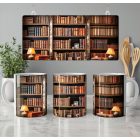 Könyvespolc bögre könyvbarátoknak