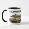 Leopard 2 A7 tank bögre