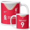 Nevesíthető Liverpool FC mez bögre 