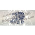 Elefántos mandala bögre