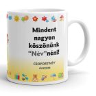 Bögre óvónéninek, dadus néninek idézettel