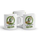 A világ legprofibb postása egyedi neves bögre